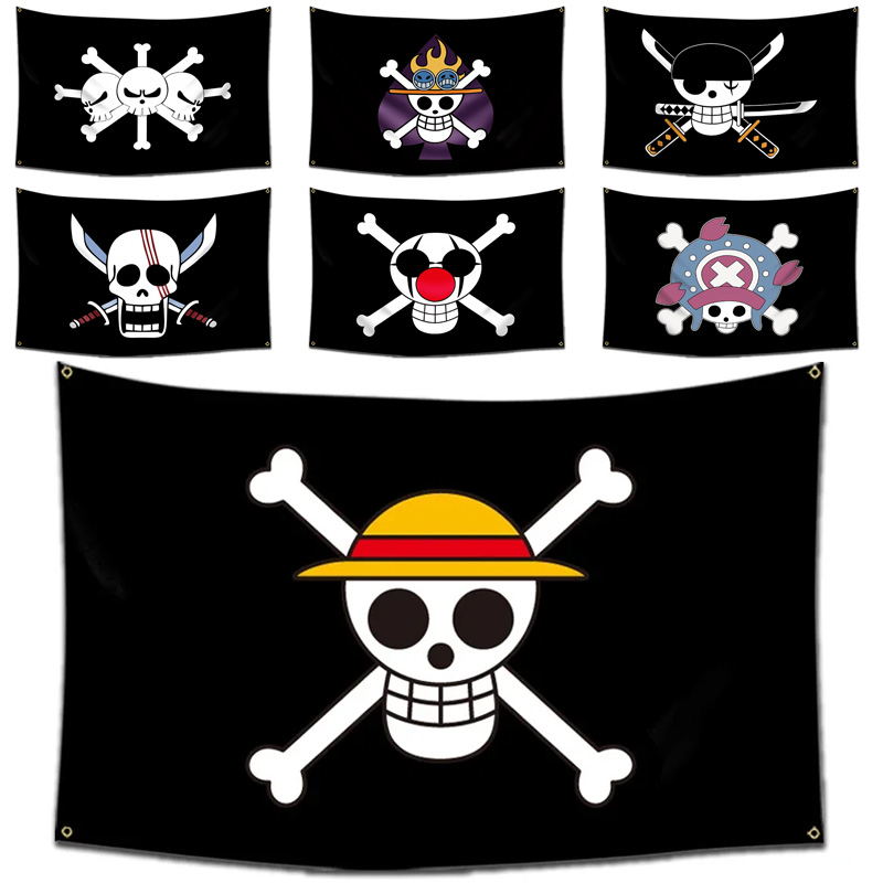 Banner Kids Toys - Tek Parça Jolly Roger Duvar Afiş