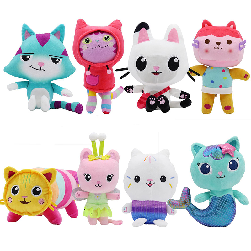 Kids Toys Doll - Hayvanlar Peluş Gabby Dollhouse Güzel Peluş