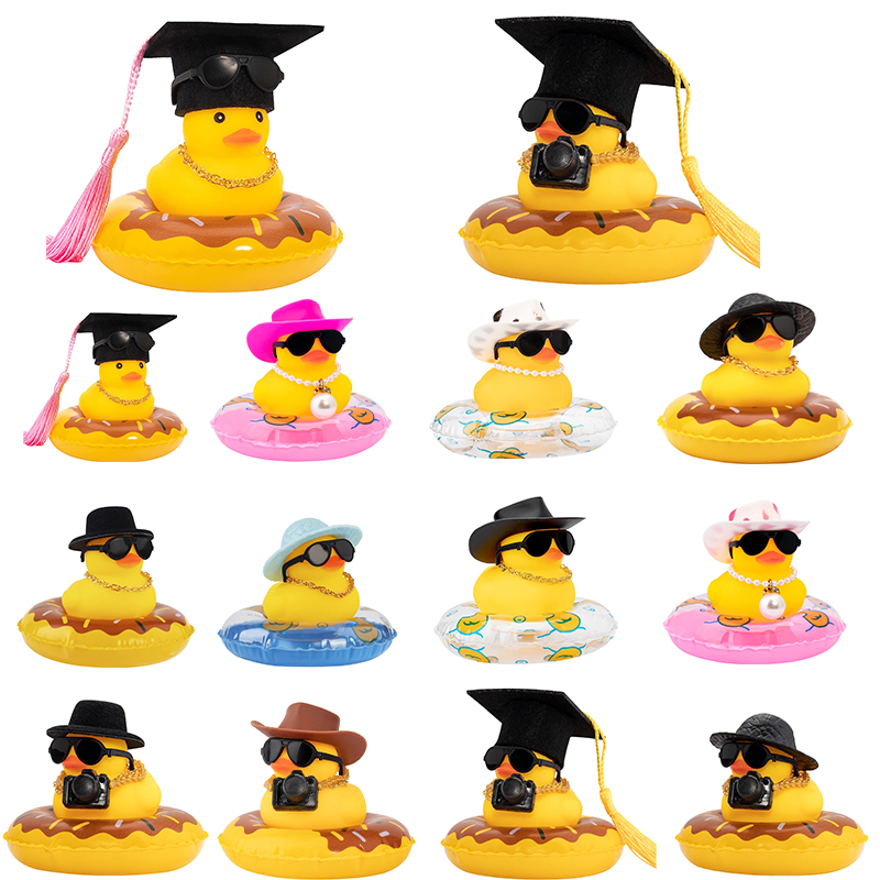 Rubber Duck Bath - Ördek Araba Lastik Ördek Pano Süslemeleri