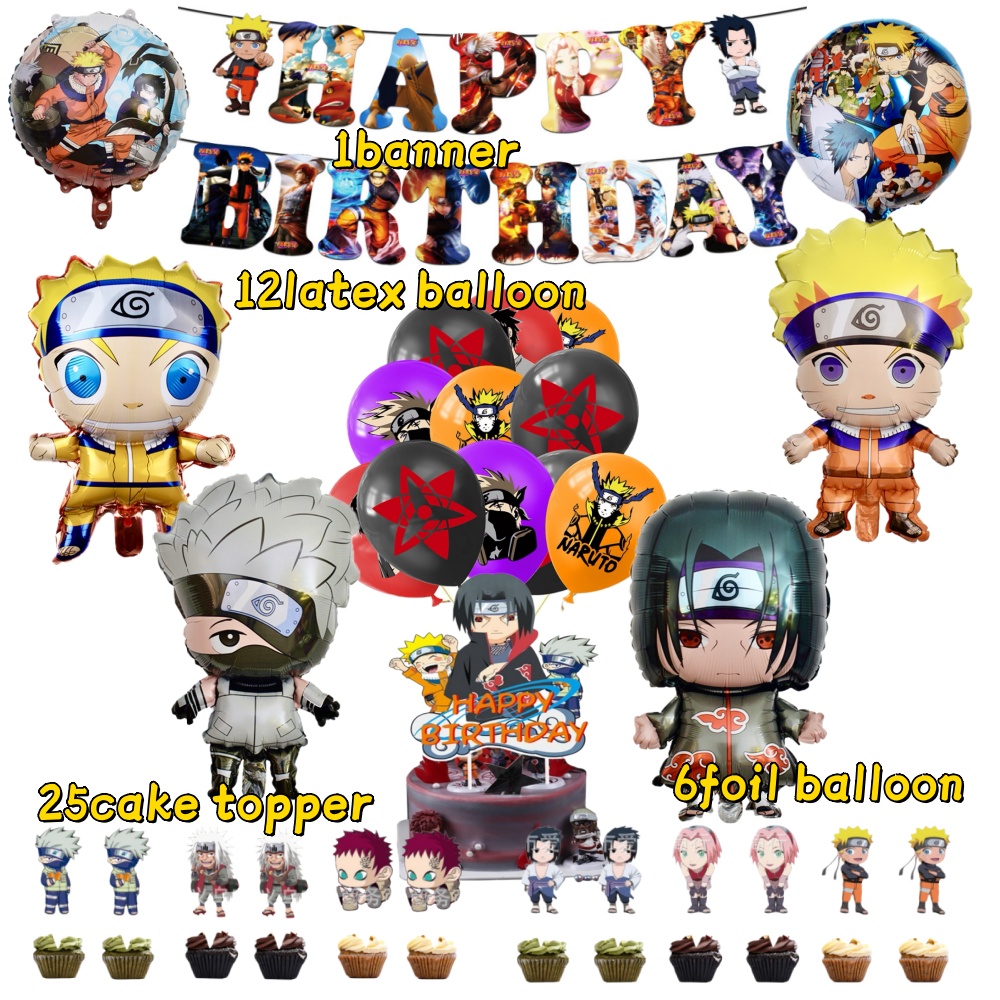 Banner Kids Toys - Naruto Folyo Balonlar 30cm DIY Lateks