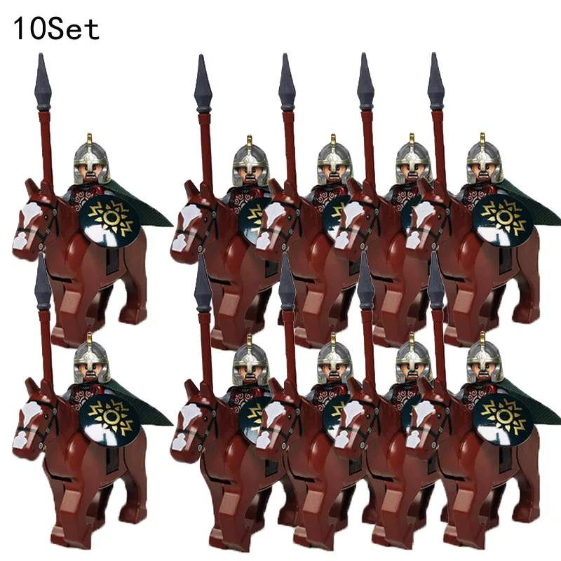 Kids Toys Under $10 - 10 takım ortaçağ şövalyeleri koyu Sauron