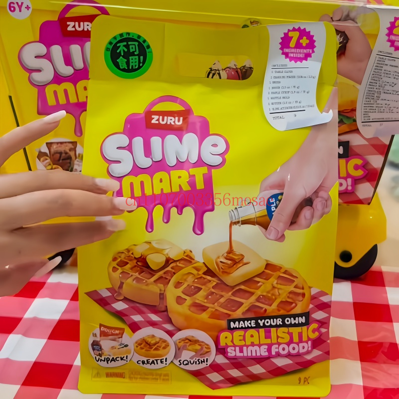 Kids Toys Kitchen Set - ZURU Slime Mart Kör Kutu Hamburger