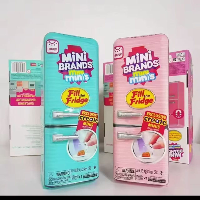 Play Kitchen Set - Zuru Mini Markalar Mini Miniler Buzdolabını