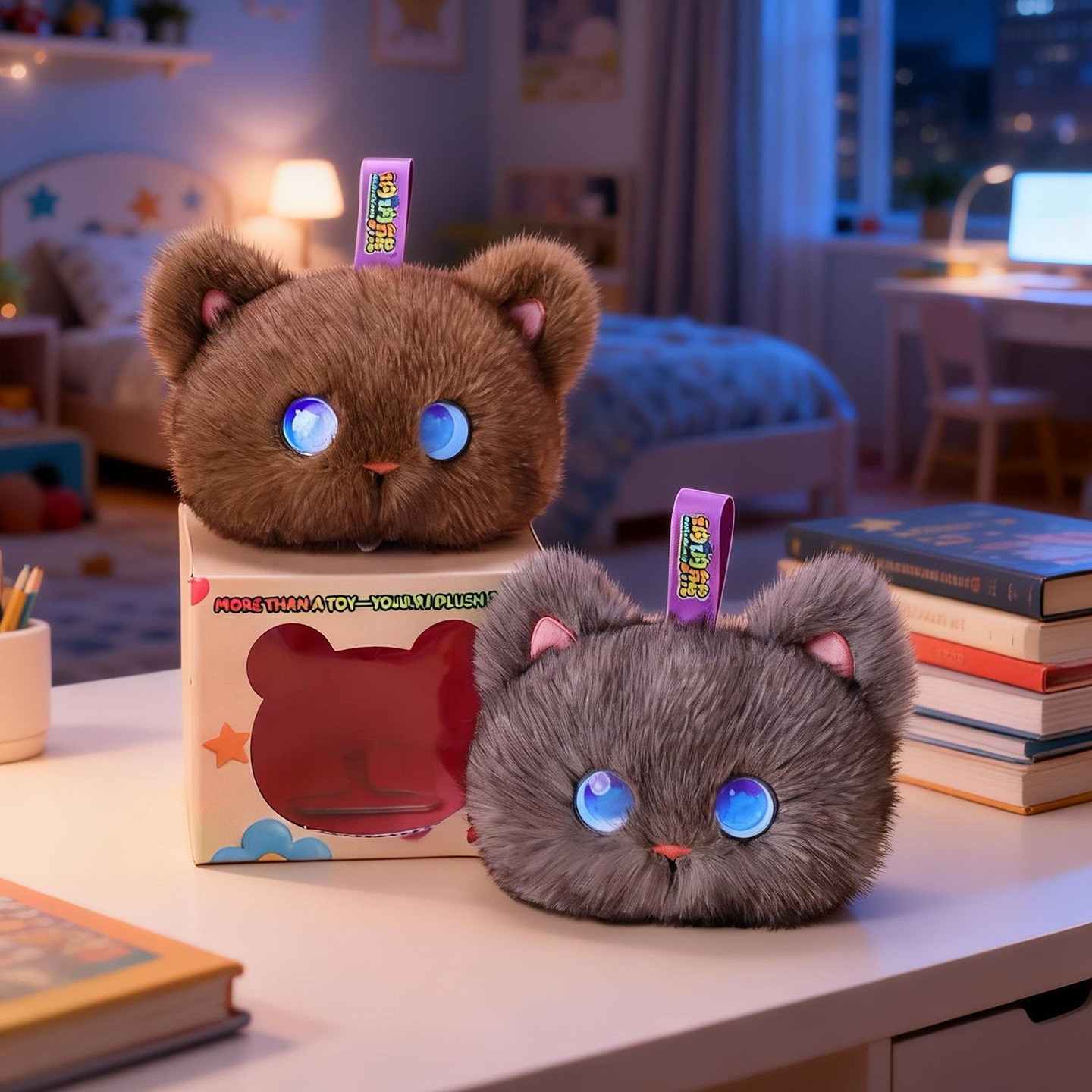 Kids Toys Doll - Tobot Yapay Zeka Peluş Kedi Oyuncak