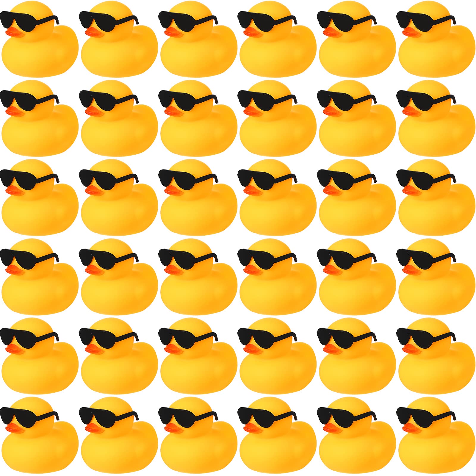 Rubber Duck Bath - 6/12/24 adet Lastik Ördek Oyuncaklar Sarı