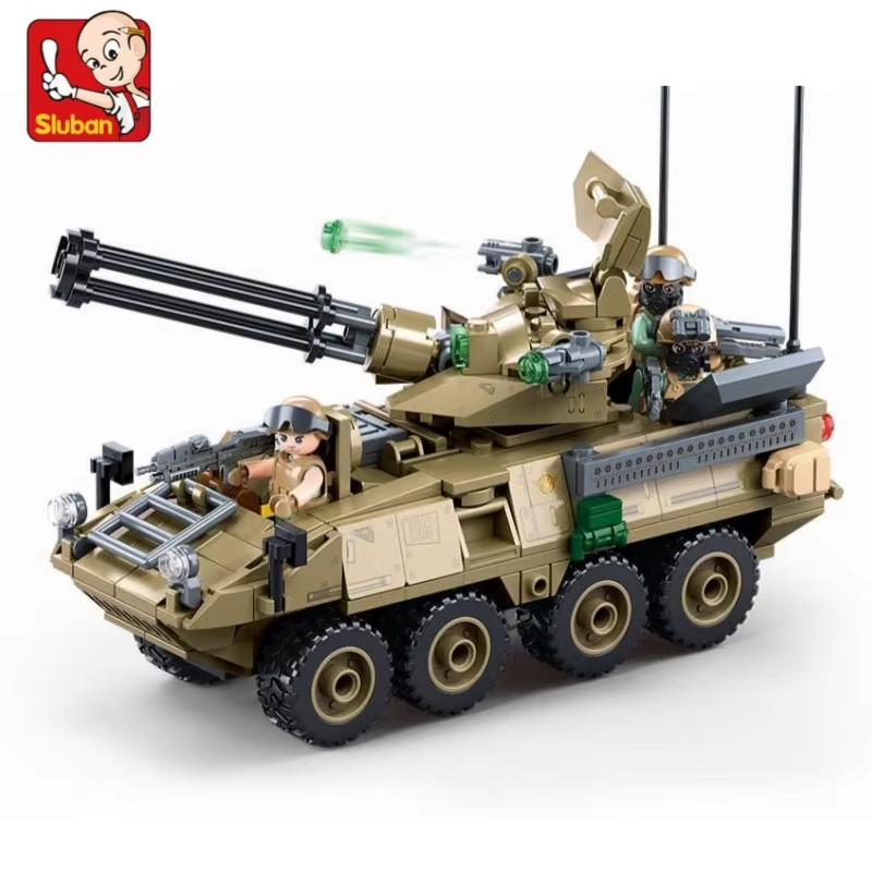 Kid Toys Ads - Sluban 310 Parça OEF Stryker-ADS Yapım