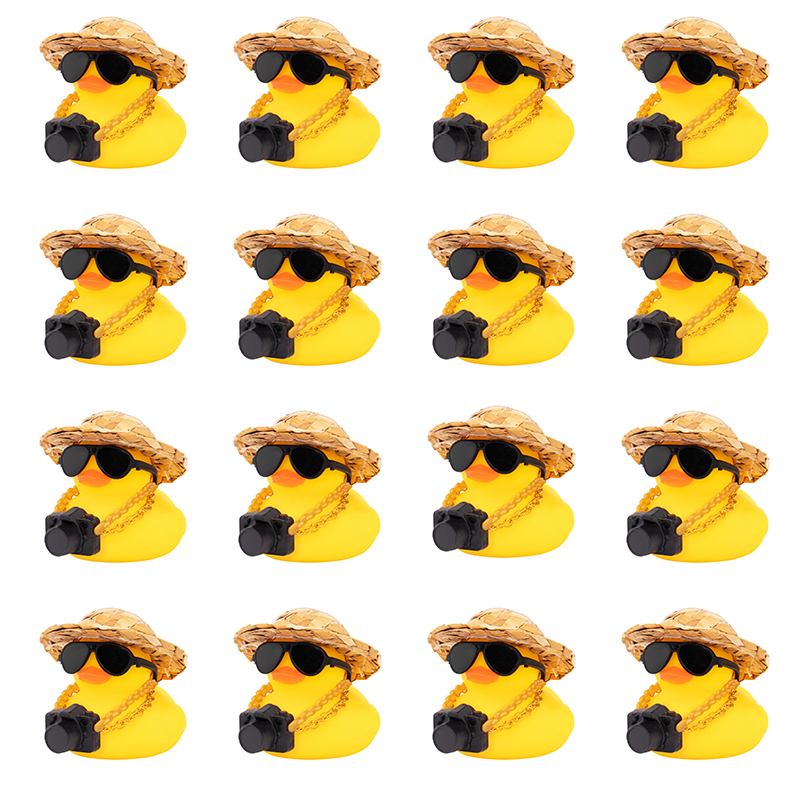 Rubber Duck Bath - 10-100 adet Araba Süsleri Lastik Ördekler,