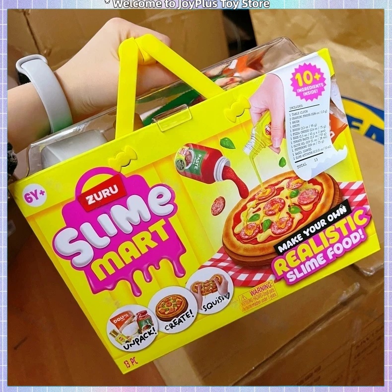 Kids Toys Kitchen Set - ZURU Slime Mart Hamburger Pizza Serisi