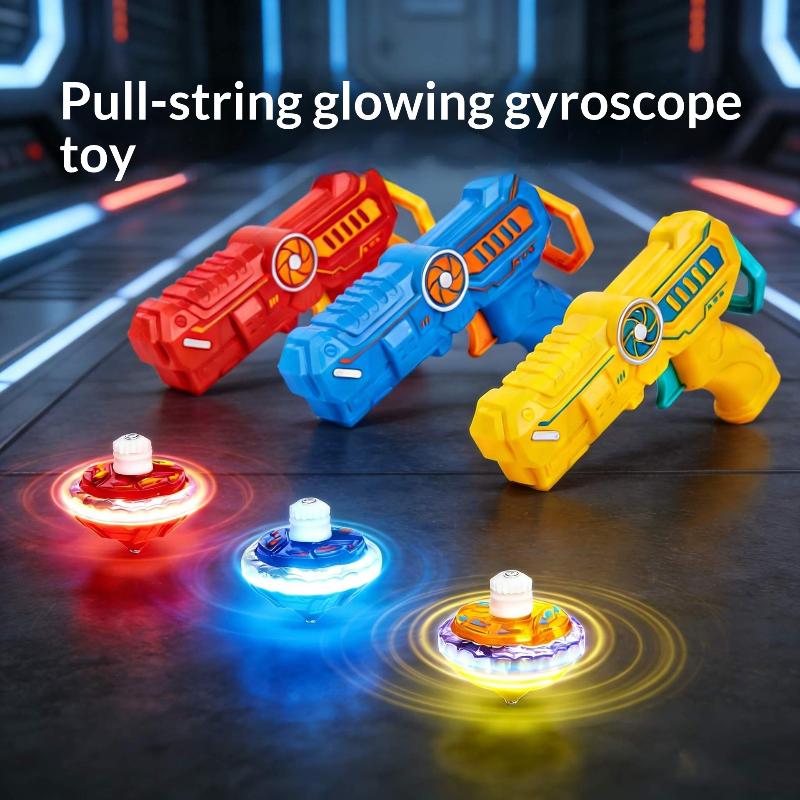 1 Set Alaşımlı Işıklı Jiroskop - Spin Top Gyro Toy incelemesi ve fiyatı