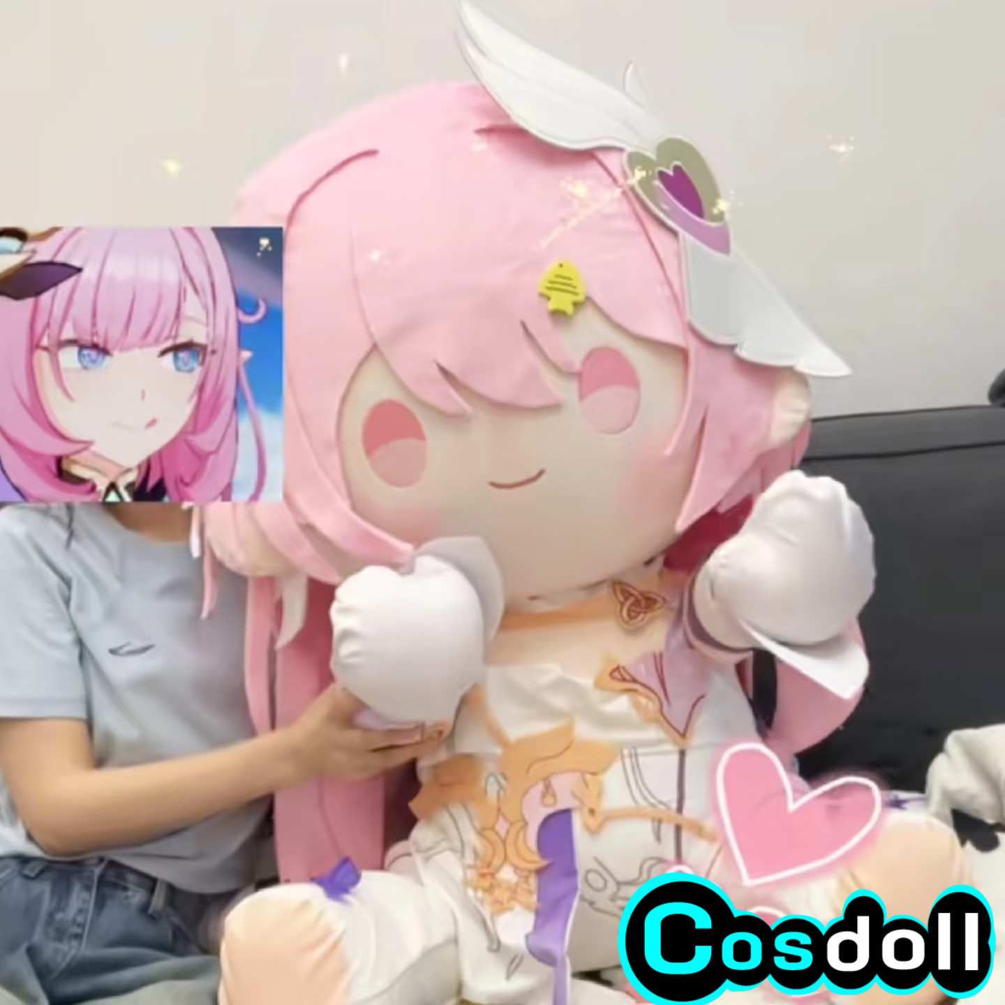 80cm Honkai Impact 3 Elysia Pe - Kids Toys Doll incelemesi ve fiyatı