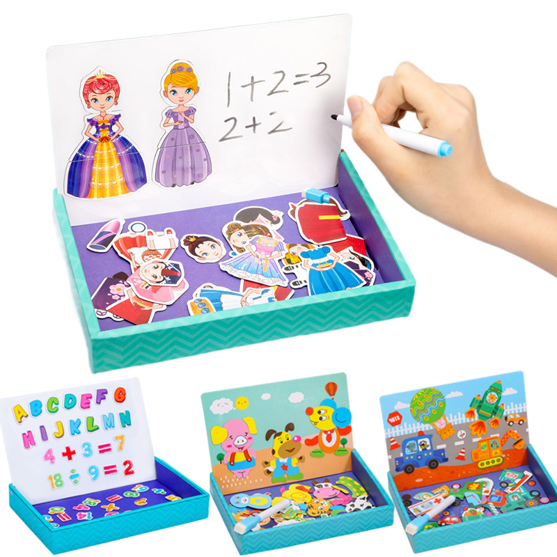 Çok İşlevli Hayvan Yapboz Kağı - Magnetic Drawing Board incelemesi ve fiyatı