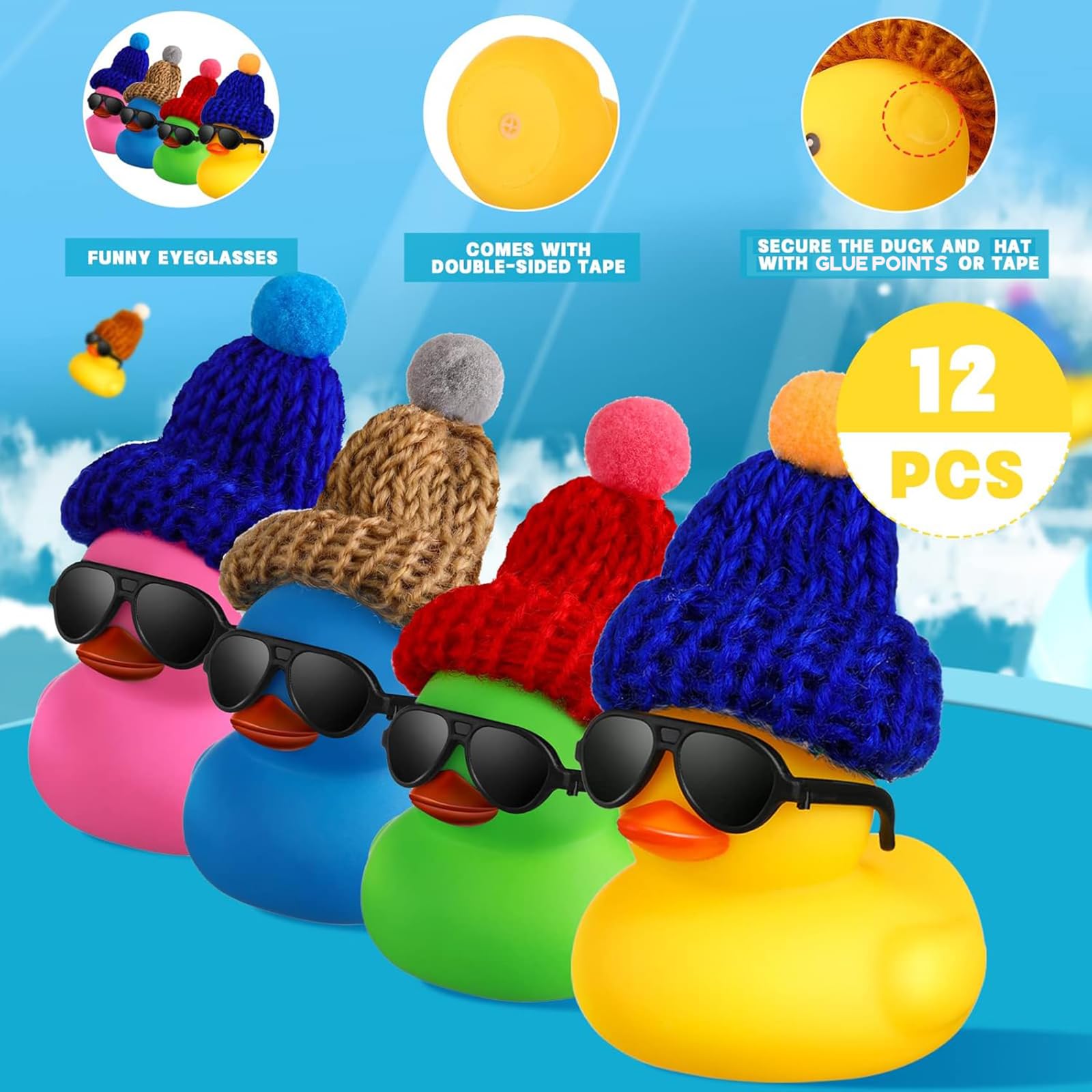 Güneş Gözlüklü Şapkalı Mini La - Rubber Duck Bath incelemesi ve fiyatı