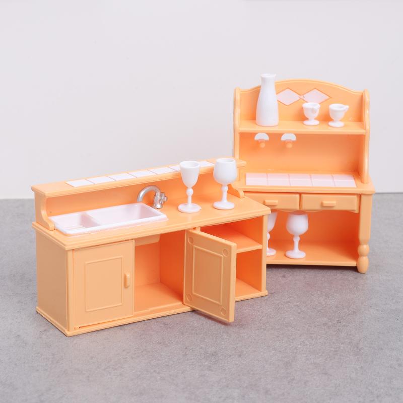 (.) 1 takım Dollhouse mutfak m - Play Kitchen Set incelemesi ve fiyatı