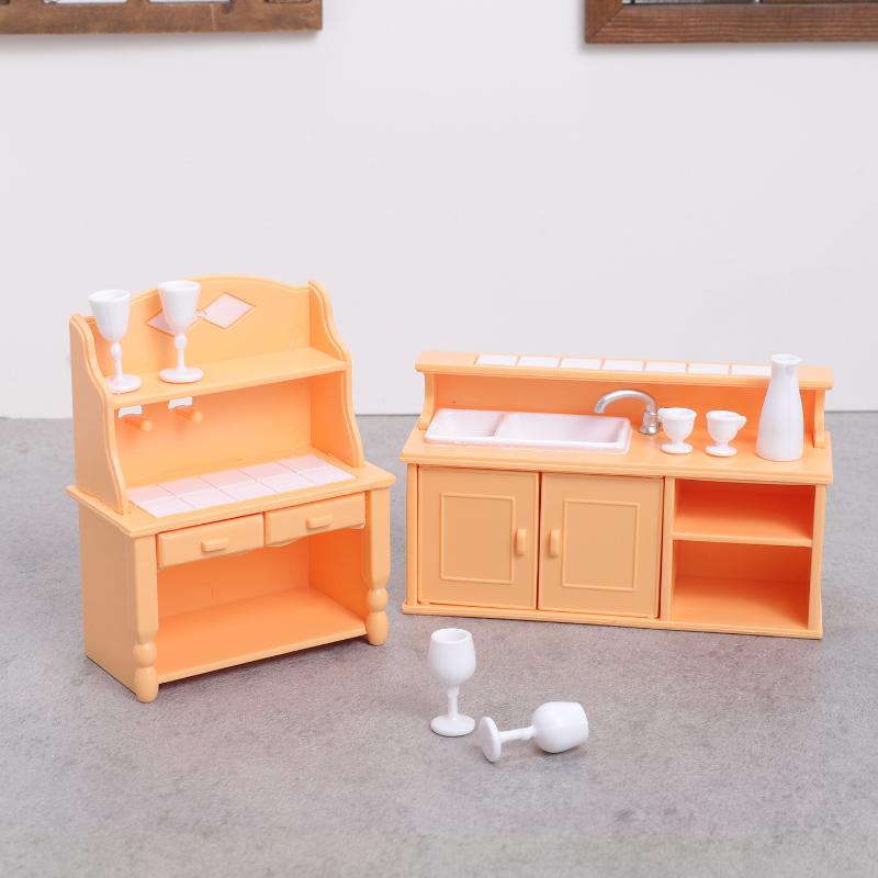 (.) 1 takım Dollhouse mutfak m - Play Kitchen Set incelemesi ve fiyatı