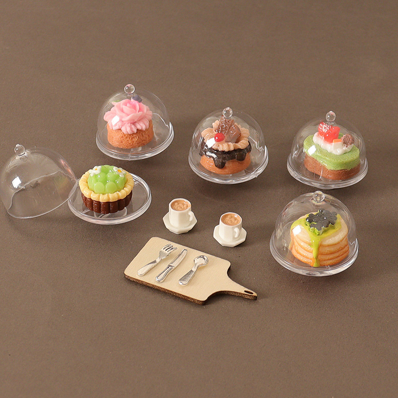 1/12 Dollhouse Minyatür Kahve  - Kids Toys Kitchen Set incelemesi ve fiyatı