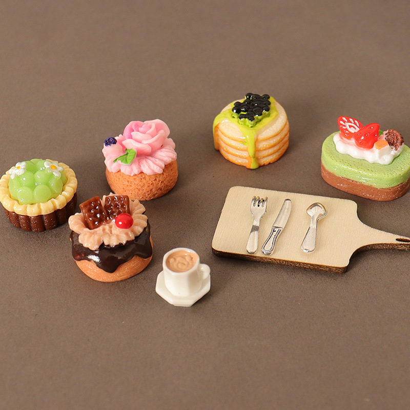 1/12 Dollhouse Minyatür Kahve  - Kids Toys Kitchen Set incelemesi ve fiyatı