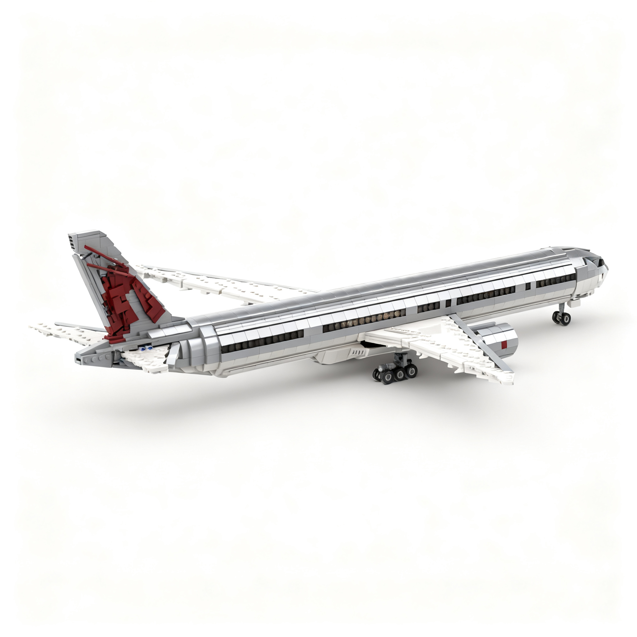 2171 adet MOC Boeing 300ER Qat - Kids Toys Qatar incelemesi ve fiyatı