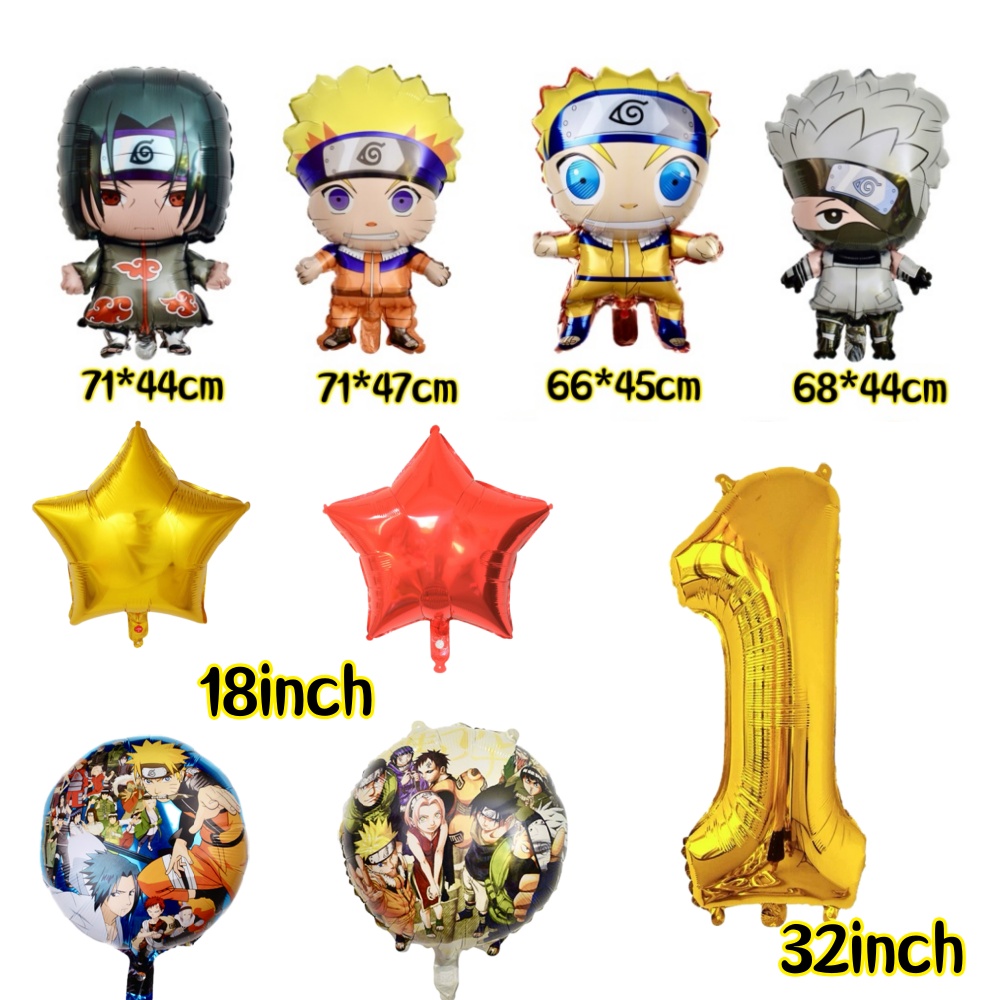 Naruto Folyo Balonlar 30cm DIY - Banner Kids Toys incelemesi ve fiyatı