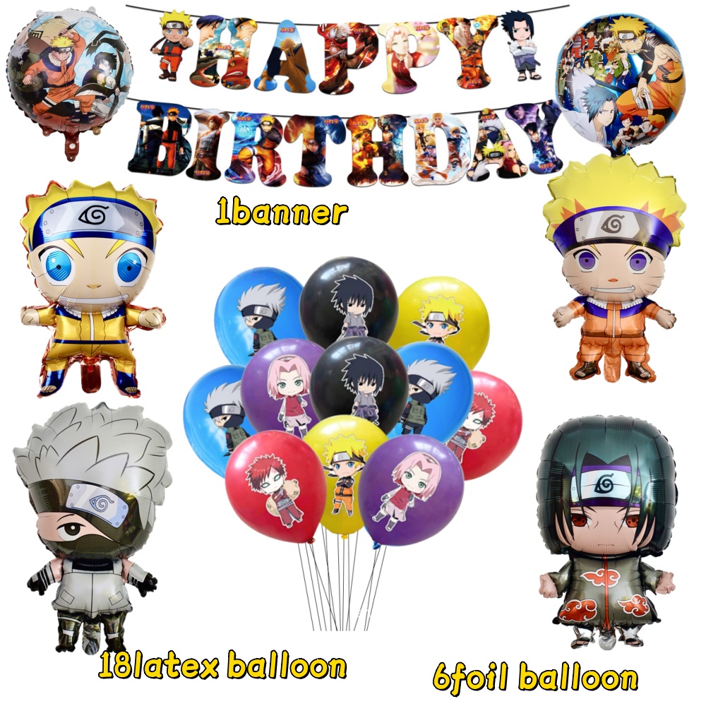 Naruto Folyo Balonlar 30cm DIY - Banner Kids Toys incelemesi ve fiyatı