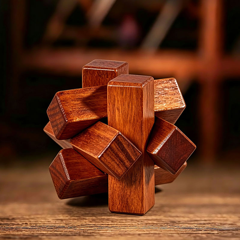 Ahşap Düğüm Bulmacası IQ Mantı - Wooden Puzzle Kids incelemesi ve fiyatı