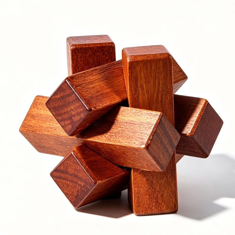 Ahşap Düğüm Bulmacası IQ Mantı - Wooden Puzzle Kids incelemesi ve fiyatı