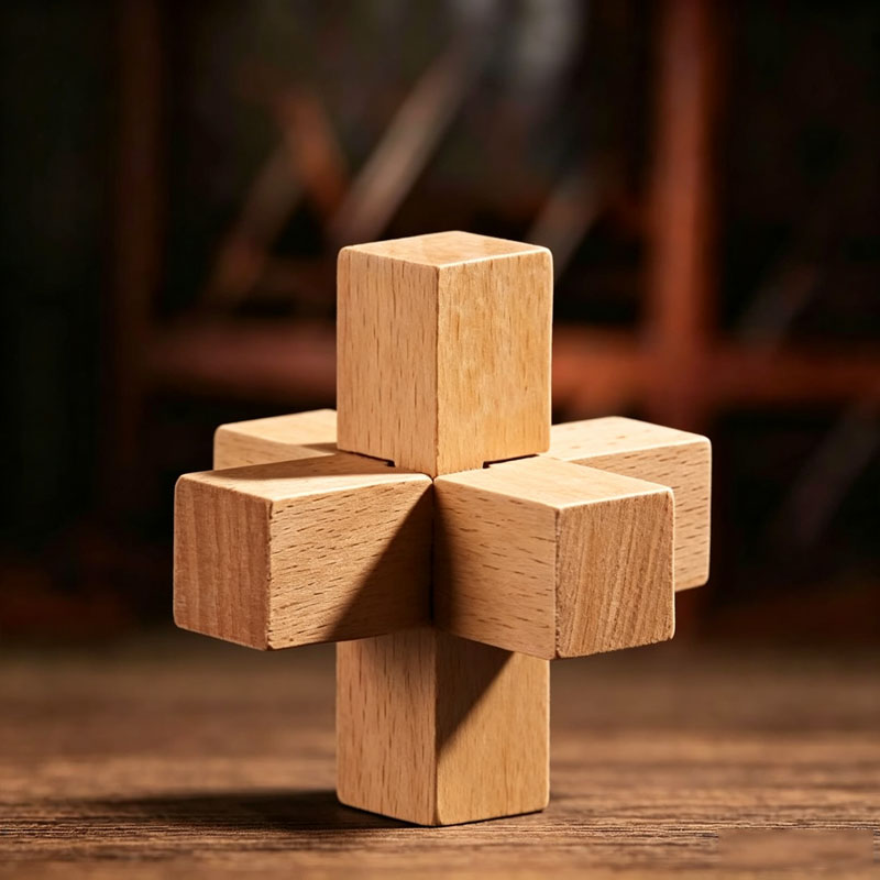 Kolay Çözülebilir Zeka Oyunu B - Wooden Puzzle Kids incelemesi ve fiyatı