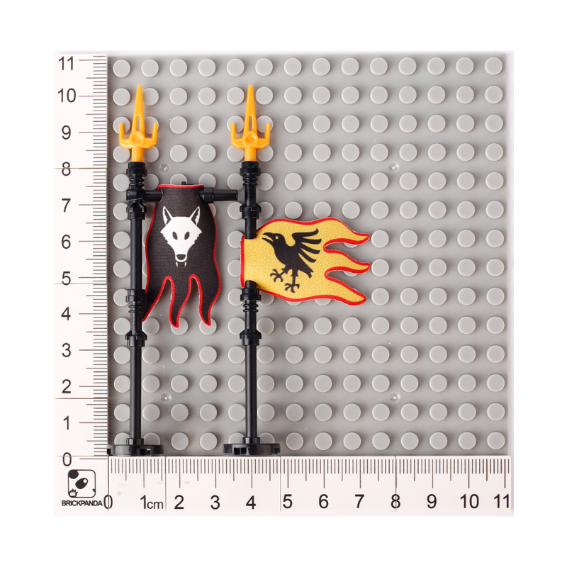 MOC Kale Bayrağı Yapı Taşları  - Banner Kids Toys incelemesi ve fiyatı