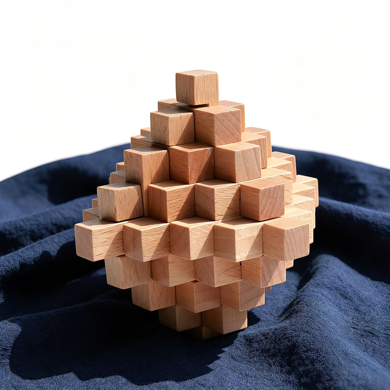 Zorlu LuBan Kilidi Ananas Şekl - Wooden Puzzle Kids incelemesi ve fiyatı