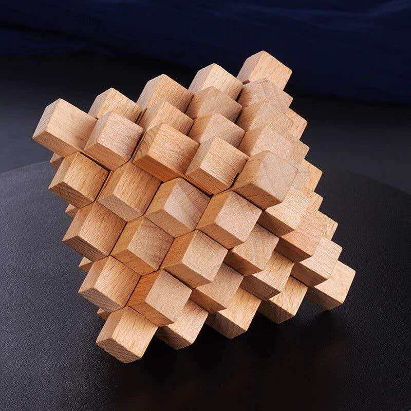 Zorlu LuBan Kilidi Ananas Şekl - Wooden Puzzle Kids incelemesi ve fiyatı