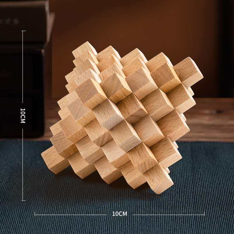 Zorlu LuBan Kilidi Ananas Şekl - Wooden Puzzle Kids incelemesi ve fiyatı