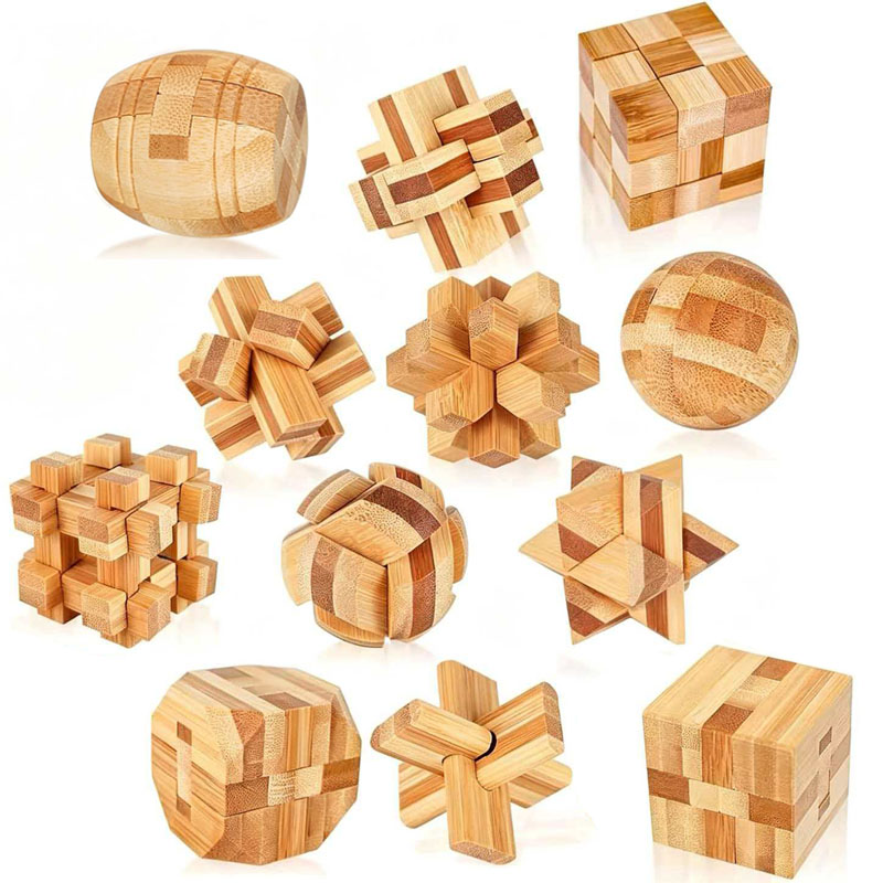YENİ 4.5CM Lu Ban Kilidi Bulma - Wooden Puzzle Kids incelemesi ve fiyatı