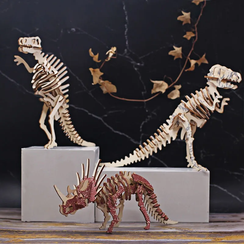 Multisize 3D ahşap dinozor bul - Wooden Puzzle Kids incelemesi ve fiyatı