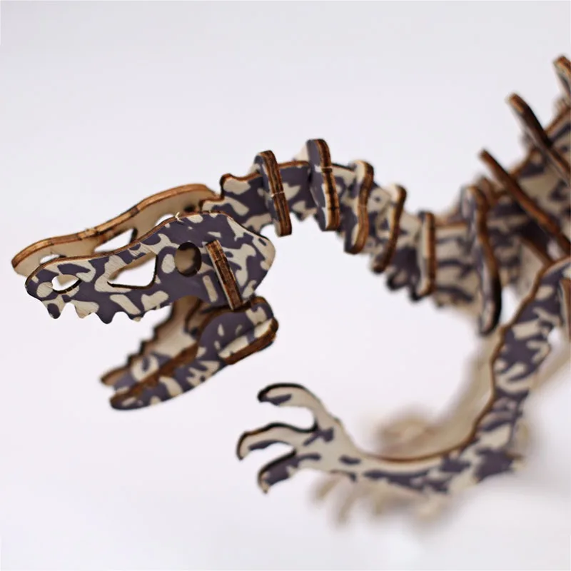 Multisize 3D ahşap dinozor bul - Wooden Puzzle Kids incelemesi ve fiyatı