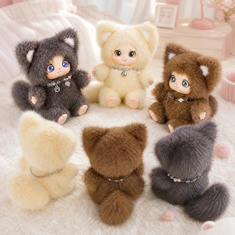 18cm Yeni Sevimli Aile Tilki P - Kids Toys Doll incelemesi ve fiyatı