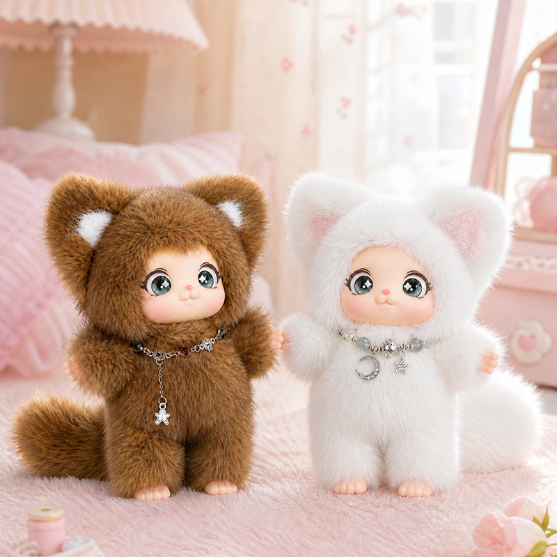 18cm Yeni Sevimli Aile Tilki P - Kids Toys Doll incelemesi ve fiyatı