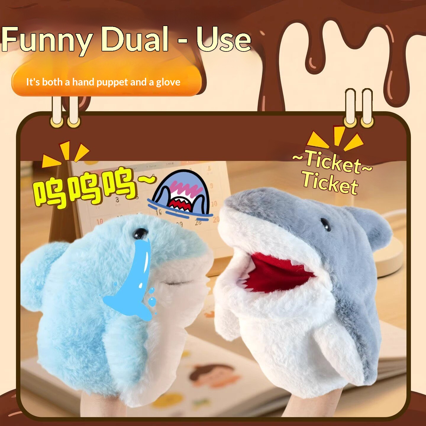 Köpekbalığı El Kuklası Peluş K - Kids Toys Doll incelemesi ve fiyatı