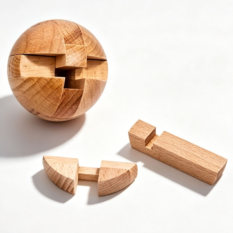 Klasik Ahşap Bulmaca Topu Sihi - Wooden Puzzle Kids incelemesi ve fiyatı