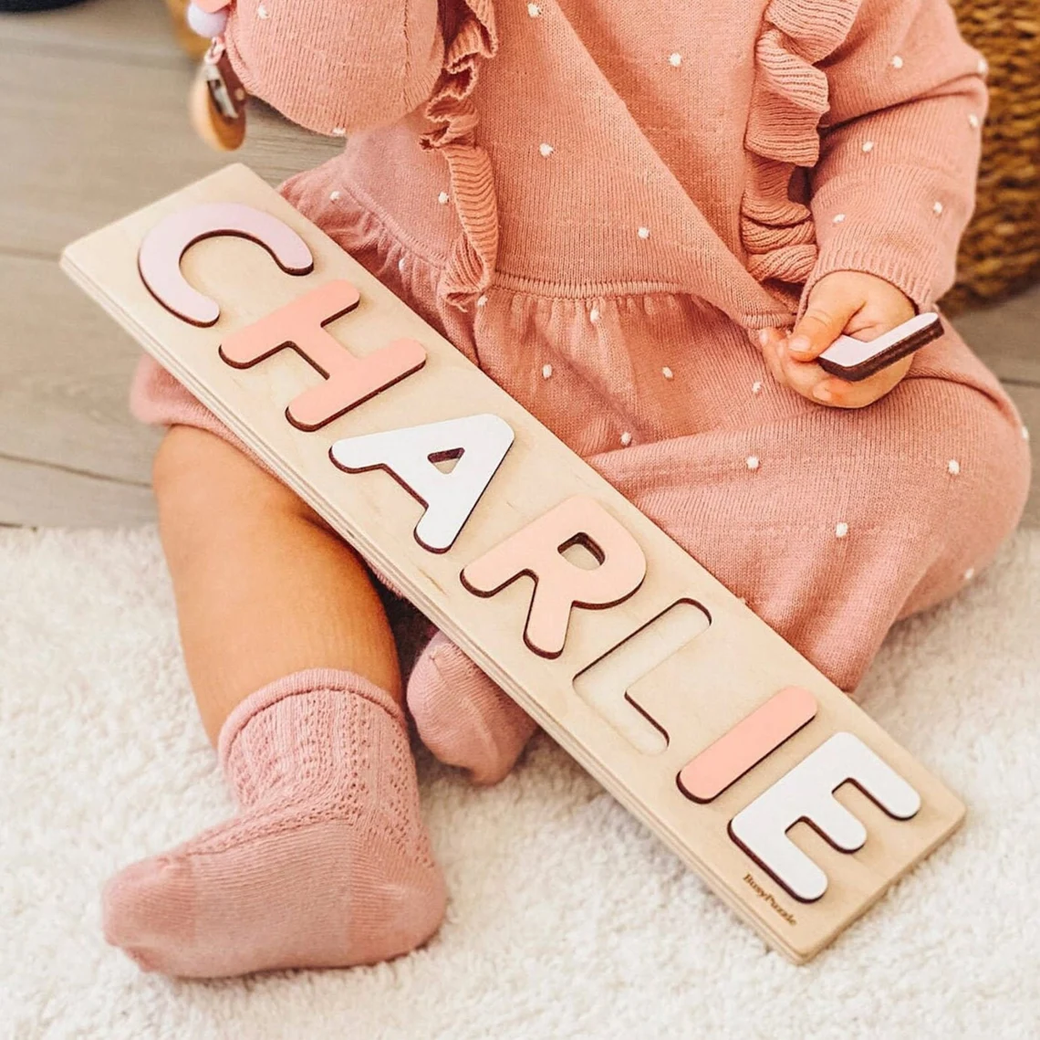 Mandallı Kişiye Özel İsim Yapb - Wooden Puzzle Kids incelemesi ve fiyatı