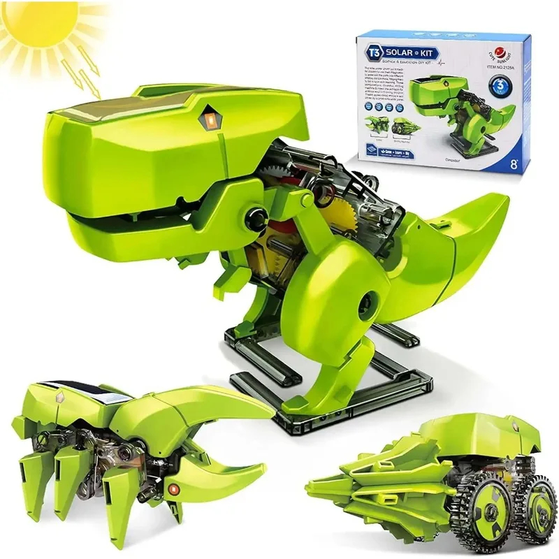 3'ü 1 Arada Güneş Enerjili Rob - Kids Toys Under $10 incelemesi ve fiyatı