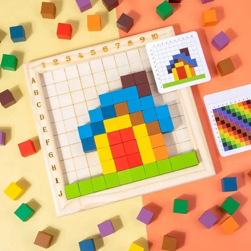 Montessori Renk Sayma Yapı Taş - Kids Toys Under $10 incelemesi ve fiyatı