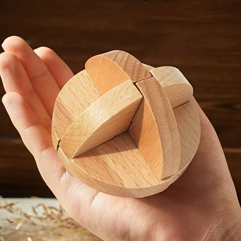 Klasik Lu Ban topu Ahşap Zeka  - Wooden Puzzle Kids incelemesi ve fiyatı