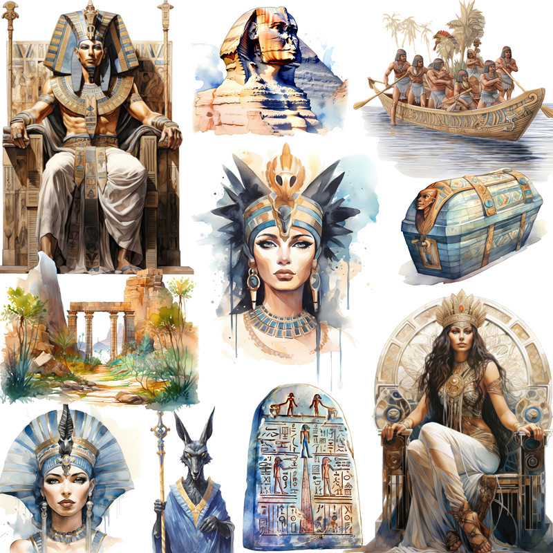 Antik mısır çıkartmalar el san - Kids Toys Egypt incelemesi ve fiyatı