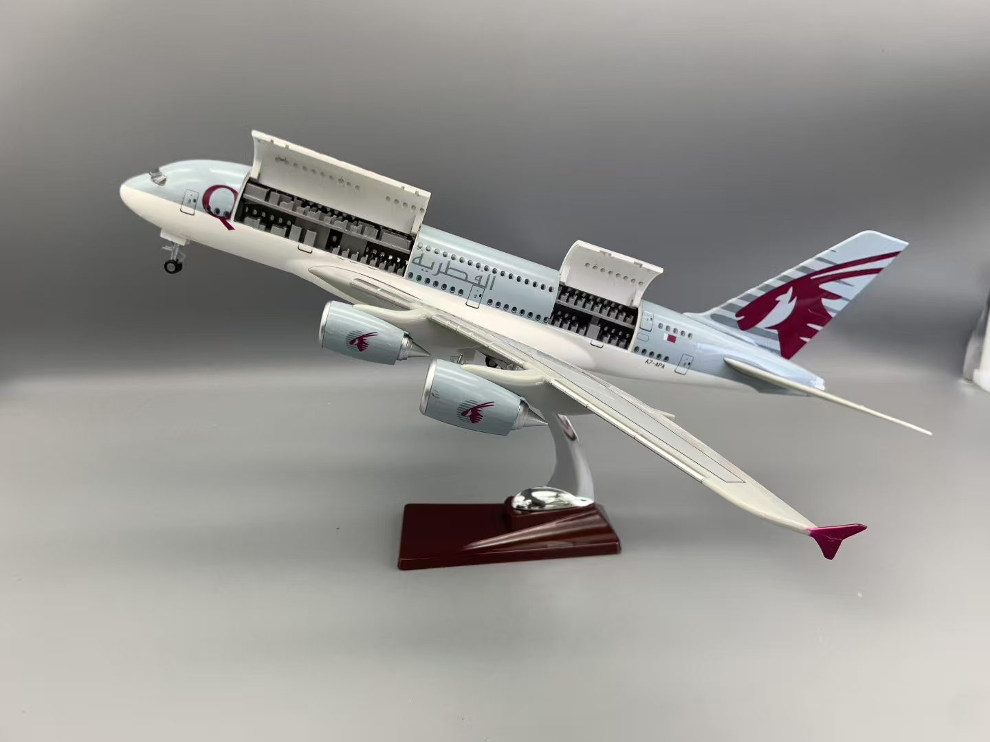 YENİ A380 Qatar Airways Model  - Kids Toys Qatar incelemesi ve fiyatı