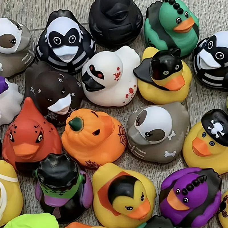 4 adet cadılar bayramı lastik  - Rubber Duck Bath incelemesi ve fiyatı