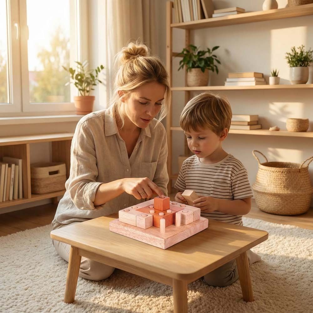 Yaratıcı IQ Geometrik Bulmaca  - Wooden Puzzle Kids incelemesi ve fiyatı